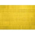 thumbnail image 1 of Ahgly Company Machine Washable Indoor Rectangle Solid Yellow Modern Area Rugs, 7' x 9', 1 of 4