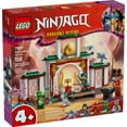thumbnail image 3 of LEGO NINJAGO Ninja Spinjitzu Temple Building Toy Playset - Pretend Play Preschool Ninja Toy for Kids, Boys and Girls, Ages 4+ - with 4 Minifigures - Gift Idea for Birthdays - 71831, 3 of 8