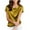 Gold, variant on Eiyaclvo Women's Silk Tops Crewneck Satin T Shirts Short Sleeve Dressy Tops Summer Tops 2025 Trendy Casual T-Shirts Work Office Tee Tops