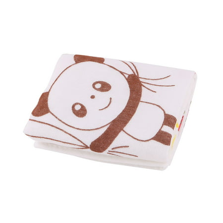 Sports Spa Cotton Blends Panda Print Water Absorption Cleaning Wipe Bath