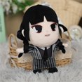 thumbnail image 4 of Miercoles Addams Wednesday Addams Hot Sell- Plush Doll Toy Gift Cartoon Style Children's Rag Doll Doll 1PC, 4 of 4