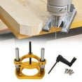 thumbnail image 6 of Router Router Lift System High Precise High Strength Sturdy Router Table for Trimming Machine Router Table Saw Yellow, 6 of 9