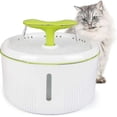 thumbnail image 1 of Fuente para gatos, dispensador de agua de 2 l, automática, con LED, flujo y filtro activado, ultra silenciosa., 1 of 5