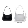 thumbnail image 3 of Guardurnaity Bolso de mano para mujer, elegante, suave, a prueba de salpicaduras, estilo Simple, informal, para chicas, señoras, viajes, compras, bolso de Bolsas de mensajero y de hombro Negro Guardurnaity AP018454-01B, 3 of 6