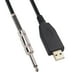 thumbnail image 3 of Cable de guitarra 6,35mm adaptador de grabación interfaz de de convertidor bajo de guitarra a Cable de instrumento de enlace Hugo Cable de conexión de grabación USB, 3 of 8