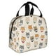 thumbnail image 2 of Balery Shiba Head Face Bolsa de Almuerzo Aislada – Caja de Almuerzo con Papel de Aluminio Grueso, Mantiene la Comida Fresca por 4 Horas, 2 of 8
