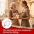 thumbnail image 5 of K45WW 6 Wire Whip Attachment for KitchenAid 4.5/ 5 Quart Tilt-Head Stand Mixer, Dishwasher Safe, Stainless Steel Whisk for Kitchen Aid Mixer Accessory Replacement Parts, 5 of 7