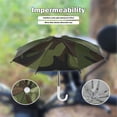 thumbnail image 5 of JTWEEN Outdoor Sun Umbrella Sunscreen Waterproof Mini Umbrella Motorcycle Mobile Phone Holder Protector Mobile Cell Phone Stands Creative Desktop Phone Holder for Beach, Bicycle, Motorcycle, 5 of 8