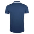 thumbnail image 2 of SOLS Mens Pasadena Tipped Short Sleeve Pique Polo Shirt, 2 of 4