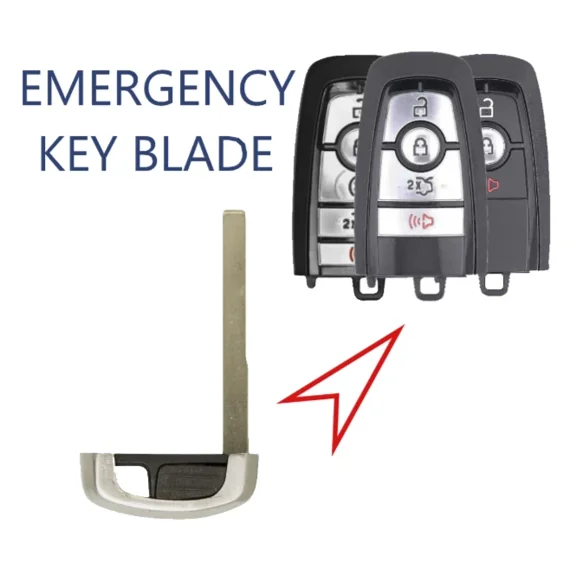 HU101 Emergency Key Blade For 2017 - 2021 Ford 164-R8168