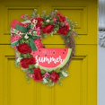 thumbnail image 4 of Billuyoard de pared no marchita para Navidad, respetuosa con el medio ambiente y fácil de mantener para decoración de puertas Flores artificiales Tipo D, 4 of 6