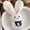 Style 1, variant on Cute Plush Rabbit Keychain Y2K Cute Bunny Keyring Girls Bag Backpack Decoration Soft Fluffy Car Key Ring Mobile Phone Pendant Gift