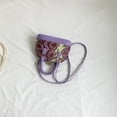 thumbnail image 4 of Bolsa De Hombro Bolso bandolera de mujer Nuevo patrón de serpiente Bolso de mensajero de embrague femenino (Púrpura) Tmvgtek Para Estrenar, 4 of 9