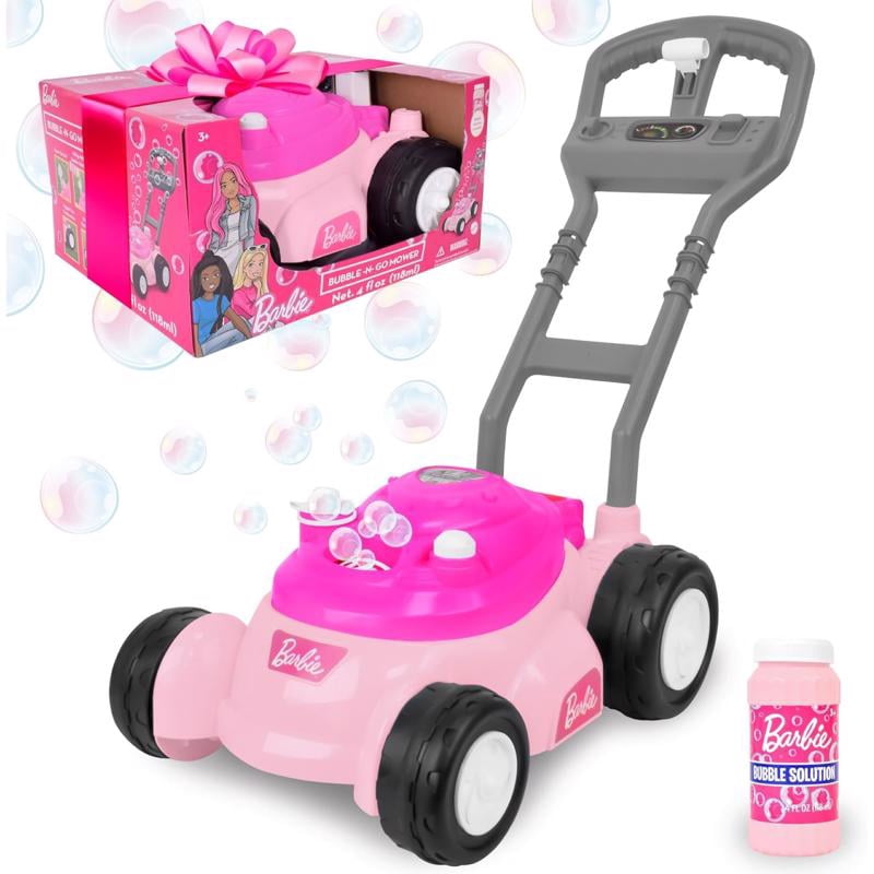 BARBIE BUBBLE N GO MOWER(Pack of 1)
