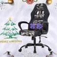 thumbnail image 5 of XF XINFENG Gaming Chair Ergonomic Office Chair, PU Leather Computer Chair with Lumbar Massage, Height Adjustable 360° Swivel Racing Chair for Adult, Camo, 5 of 8