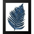 thumbnail image 2 of Medley, Elizabeth 15x18 Black Modern Framed Museum Art Print Titled - Blue Fern II, 2 of 5