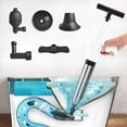 thumbnail image 3 of Savings! Anckoeil Manual Plumbing Toilet Unclogger Kitchen Sewer Sink Toilet Unclogger Toilet Pumps, 3 of 8