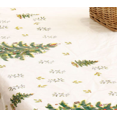 thumbnail image 2 of QUETO Nappe de Noël Rouge Anti-Taches - Taille : Rectangle 110x180 cm(A, 2 of 5
