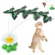 thumbnail image 2 of Automatic Rotating Cat Teaser Electric Teasing Cat Stick Flexible Cat Interactive Toy, 2 of 5