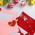 thumbnail image 3 of Valentine's Day Felt Photo Frame Picture Holder Crafts Collage Picture Frame Ornament 2pcs, 3 of 5