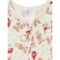 thumbnail image 3 of Modern Moments by Gerber Girl 1Pc Snug Fitting Footless Pajamas Sizes (Newborn-Kids), 3 of 5