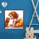 thumbnail image 2 of Kit Pintura Por Números Sobre Lienzo Arte Al Óleo Artesanal Imagen Niña Pared Del 40x40cm, 2 of 9