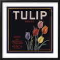 thumbnail image 2 of Art.com Tulip Brand - Porterville, California - Citrus Crate Label Art Print by Lantern Press, Black Frame Wall Art, 21" x 21", 2 of 5