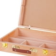 thumbnail image 6 of yotijay Artist Supply Box Wood Case Large Capacity with Removable Compartments Organized S, 6 of 9