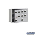 thumbnail image 1 of SalsburyIndustries 19135-10ARC Cell Phone Storage Locker With Front Access Panel - 3 Door High Unit, Aluminum, 1 of 1