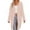 Pink, variant on Winter Sweaters for Women Elegant Longline Cardigan Sweater With Hood And Pockets For Autumn Winter Warm Knitwear Outerwear Casual Comfort Christmas Sweaters