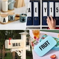 thumbnail image 6 of 1500 PCS Letter Stickers 30 Sheet Large Mailbox Numbers and Letters,Self-Adhesive Vinyl Waterproof Alphabet Stickers for Mailbox Window Door Sign Poster Bulletin Board Classroom Decor(Black,2 Inch), 6 of 16