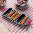 thumbnail image 4 of Lodge Cast Iron Cornstick Pan Seasoned Dual Handles with Grips Makes 6 Sticks, 4 of 4