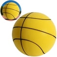 thumbnail image 6 of Silent Basketball-  Indoor Silent Basketball High-Resilience Mute Dribbling Basketball Lightweight Basketball for Dribbling and Indoor Training (Yellow 9.45inches), 6 of 6