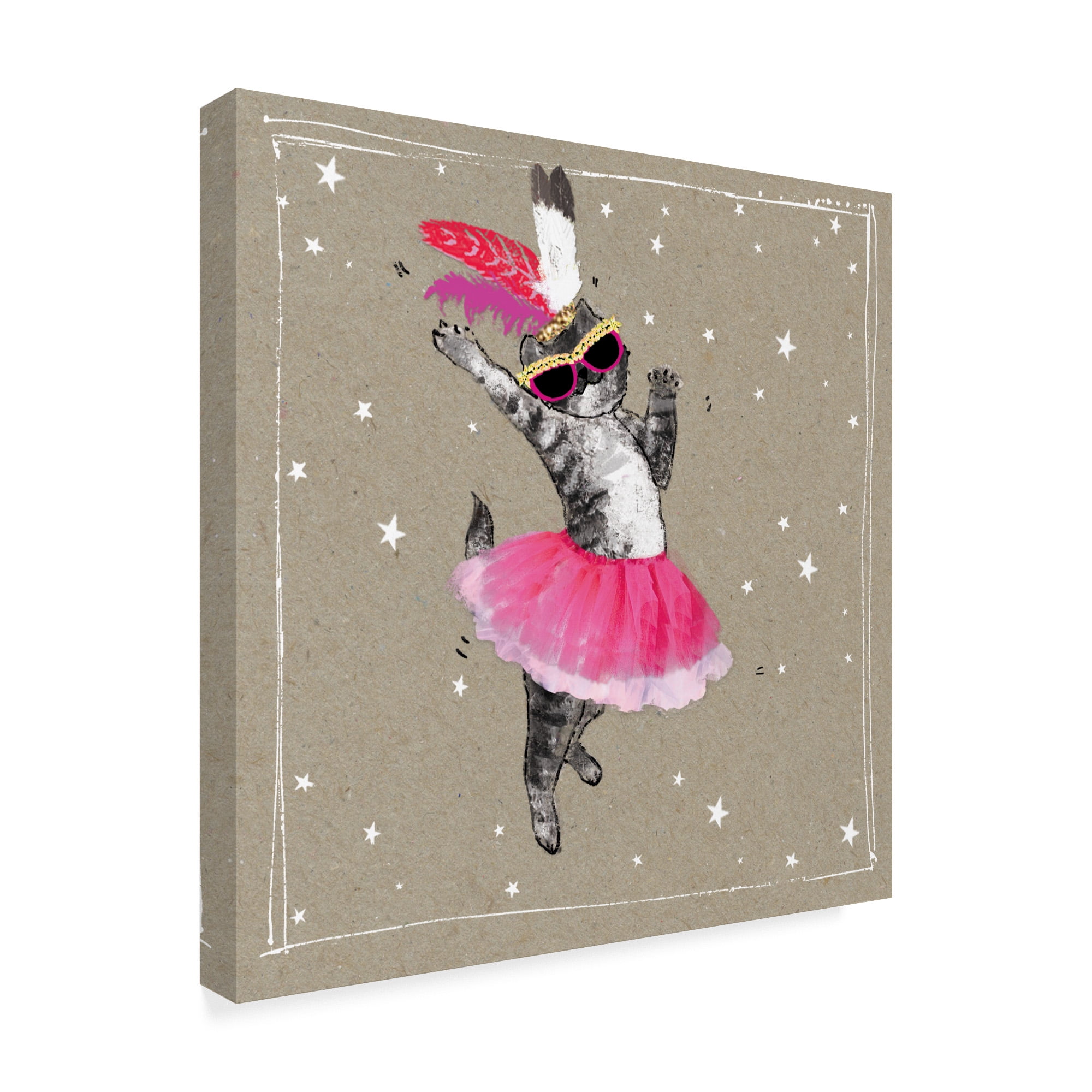 Trademark Fine Art 'Fancy pants Cats V' Canvas Art by Hammond Gower