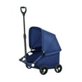 thumbnail image 2 of oshhni Foldable Dog Travel Carrier Cat with 4 Wheels Pet Dark Blue, 2 of 9