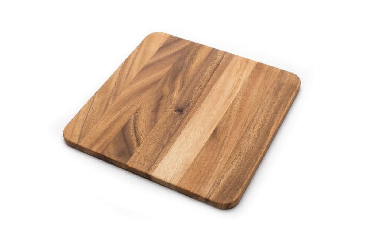 Professional Square End Grain Cutting Board, Premium Serving Vegetables  Meat Kitchen Chopping Butcher Block, Acacia Wood 13.5“ - AliExpress