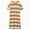 Yellow, variant on WMTBSRSW Striped Nightgowns for Women Comfy Cotton Oversized T Shirt Dress Loose Casual Short Sleeve Crewneck Sleep Dress Long Sleepwear