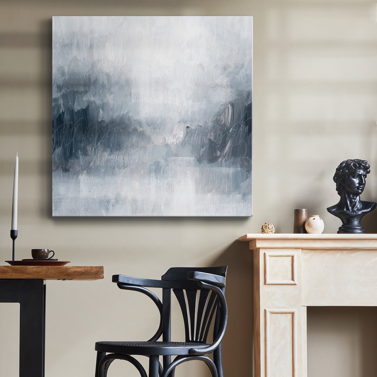 Wexford Home Polar Mist II-Premium Gallery Wrapped Canvas, 24" x 24" - Ready to Hang