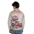 thumbnail image 5 of Vintage Patriotic Labrador Retriever 4th of July Independence Memorial Day All Over Print 3D Baseball Jacket Lab Dog Lover Gifts Bomber Jacket Softball - 01006, 5 of 6