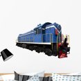 thumbnail image 1 of Blue Locomotive Wall Decal by Wallmonkeys Peel and Stick Graphic (36 in W x 24 in H) WM34, 1 of 4