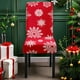 thumbnail image 4 of Fundas Elásticas para Sillas de Comedor Navideñas, Lavables y Protectoras, para Decoración Navideña, Fiestas y Fiestas., 4 of 6