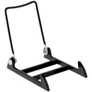 Gibson Holders 1PL Adjustable Black Wire and Black Acrylic Display Easel, 2.75" W x 3.75" D x 3.5" H, Pack of 12