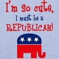 thumbnail image 3 of CafePress - So Cute Republican Toddler T Shirt - Cute Toddler T-Shirt, 100% Cotton, 3 of 4