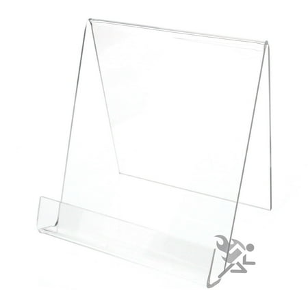 Acrylic Cookbook Stand - Book Clear Acrylic Display Stand Easel Holders for Items up to 7/8