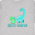 thumbnail image 4 of Inktastic Sister-saurus Cute Brontosaurus Family Boys or Girls Long Sleeve Toddler T-Shirt, 4 of 5