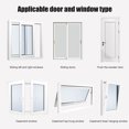 thumbnail image 2 of Tira De Sellado De Huecos De Ventana Tira de sellado de huecos para ventanas corredizas de 10 m Cinta autoadhesiva a prueba de viento (Blanco) Sywqhk Libre de BPA, 2 of 8