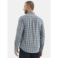 thumbnail image 3 of George Men's & Big Men's Long Sleeves Performance Button-Up Shirt, Sizes S-3XL, 3 of 5