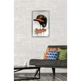 thumbnail image 2 of MLB Baltimore Orioles - Drip Helmet 22 Wall Poster, 14.725" x 22.375" Framed, 2 of 5