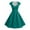 Mint Green, variant on Jamsmile Womens Rockabilly Dress Vintage 1950s Solid Color Swing Party Dresses Casual Party Pure Color Zipper Maxi Dresses