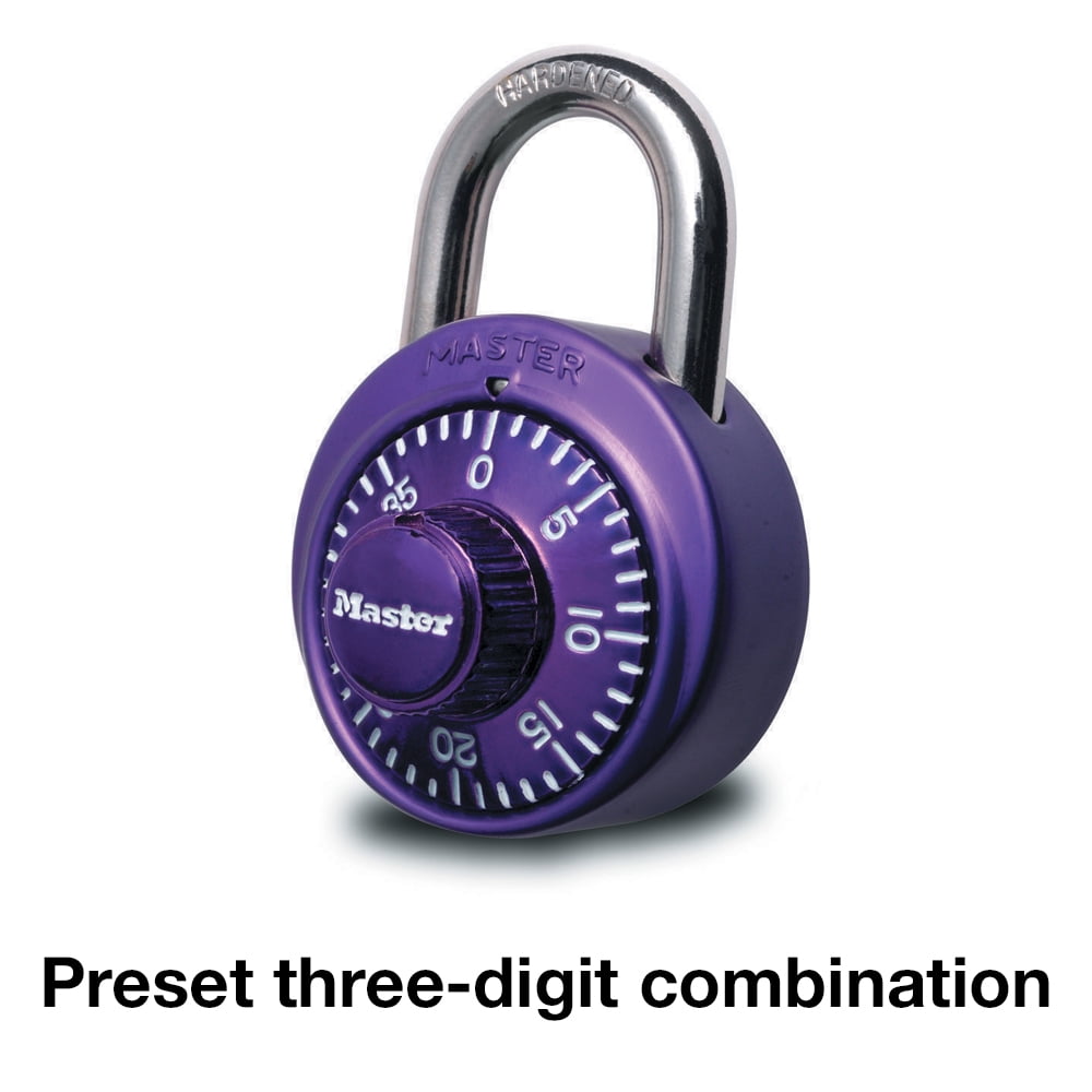 master lock combination padlock with key